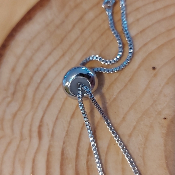 Mandala bracelet with rainbow cubic zirconia - Picture 3 of 4